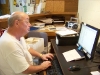Volunteer Robert Burkhart